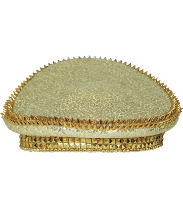 GORRA POLICIA ORO PEDRERIA